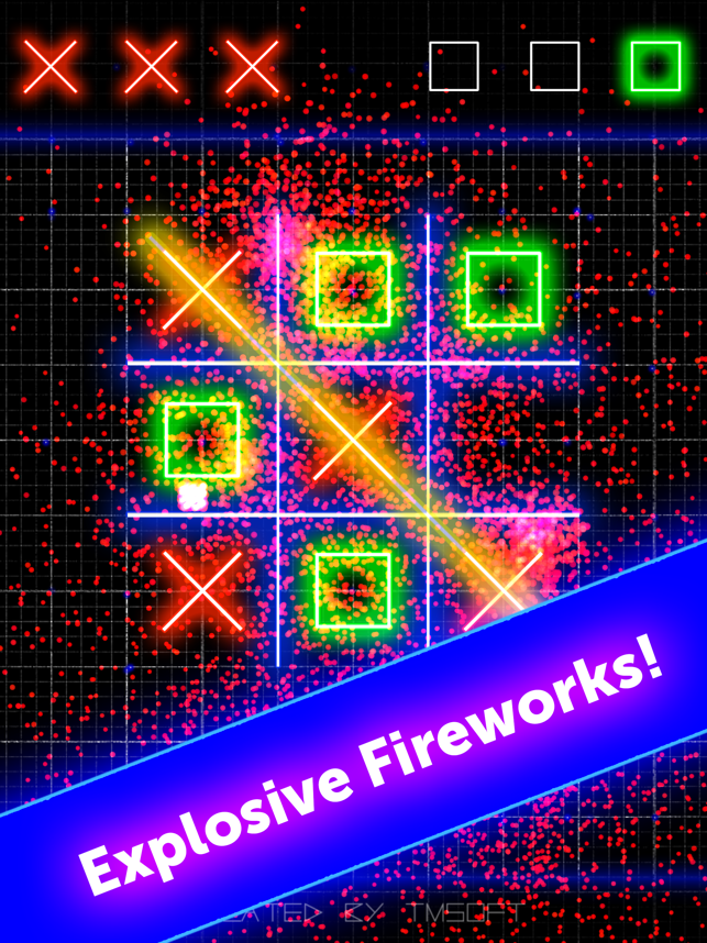 Tic Tac Toe Glow - TMSOFT GAMES